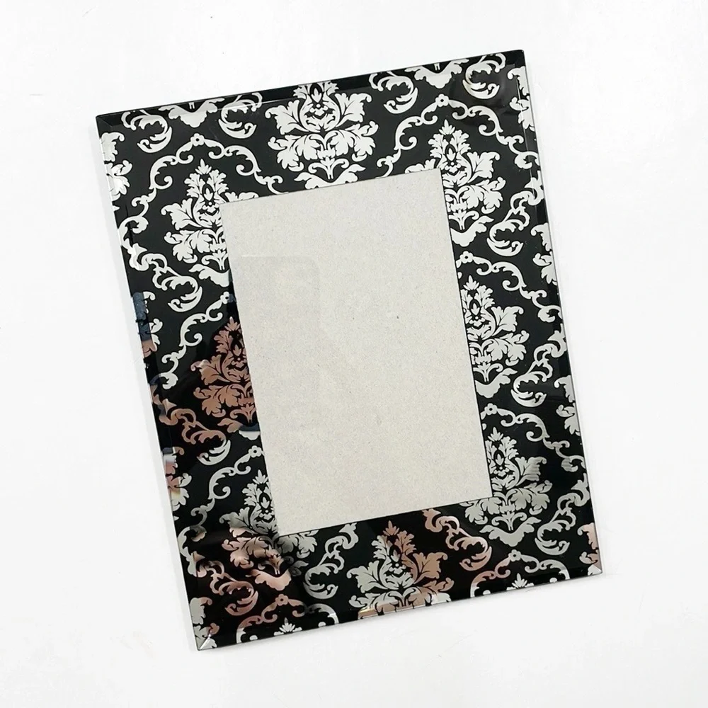 Black/silver photo frame